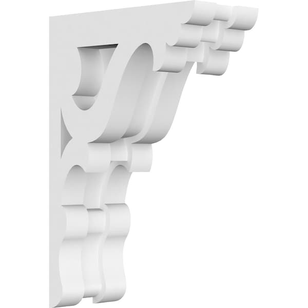 Ekena Millwork Cornelia Architectural Grade PVC Corbel, 1 7/8"W X 4"D X 6"H CORP01X04X06CN - main